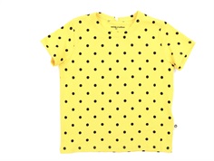 Mini Rodini yellow t-shirt polka dots